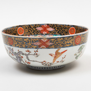Group of Six Japanese Imari Porcelain Bowls