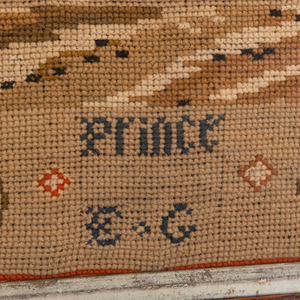 English Needlework of 'Prince' the Spaniel
