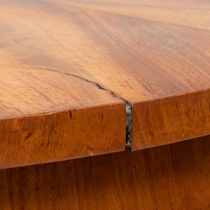 Continental Walnut Center Table