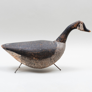 Pair of Folk Art Painted Duck Decoys