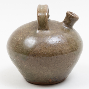 Group of Three Glazed Earthenware Jugs