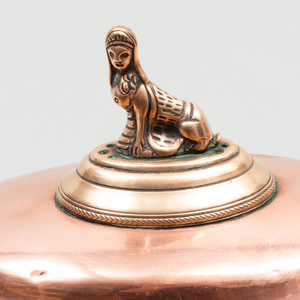 Three Copper Hot Water Urns