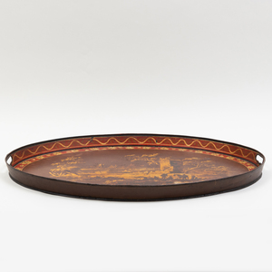 English Painted Tôle Tray