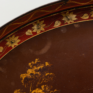 English Painted Tôle Tray