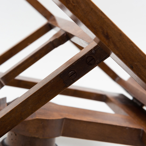 Adjustable  Oak Book Stand