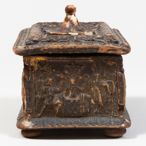 Small Italian Renaissance Pastiglia Casket