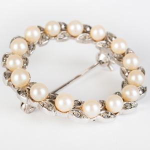 Miscellaneous Group of Pearl and 14k Gold Jewelry
