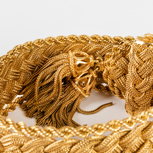 Bulgari 18k Gold Tassel Bracelet