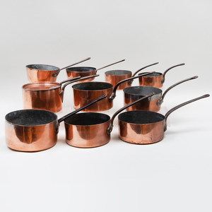 Group of Copper Cookware