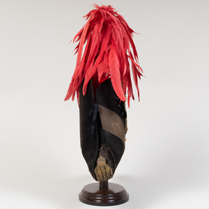 American Army Staff Officer's Chapeau de Bras with Red Cock Feather Plume