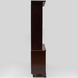 Pair of Classical Mahogany Bookcases, New York