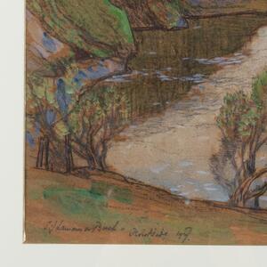 Samuel John Lamorna Birch (1869-1955): Springtime, River Teviot, Scotland