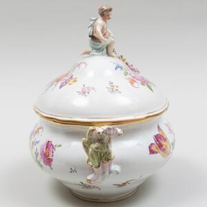 Meissen Marcolini Porcelain Oval Tureen 