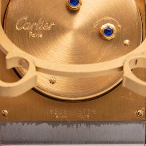 Cartier Brass Desk Clock